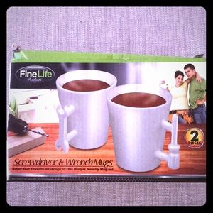 Tool themed coffee mugs! Great for a dad/handyman!